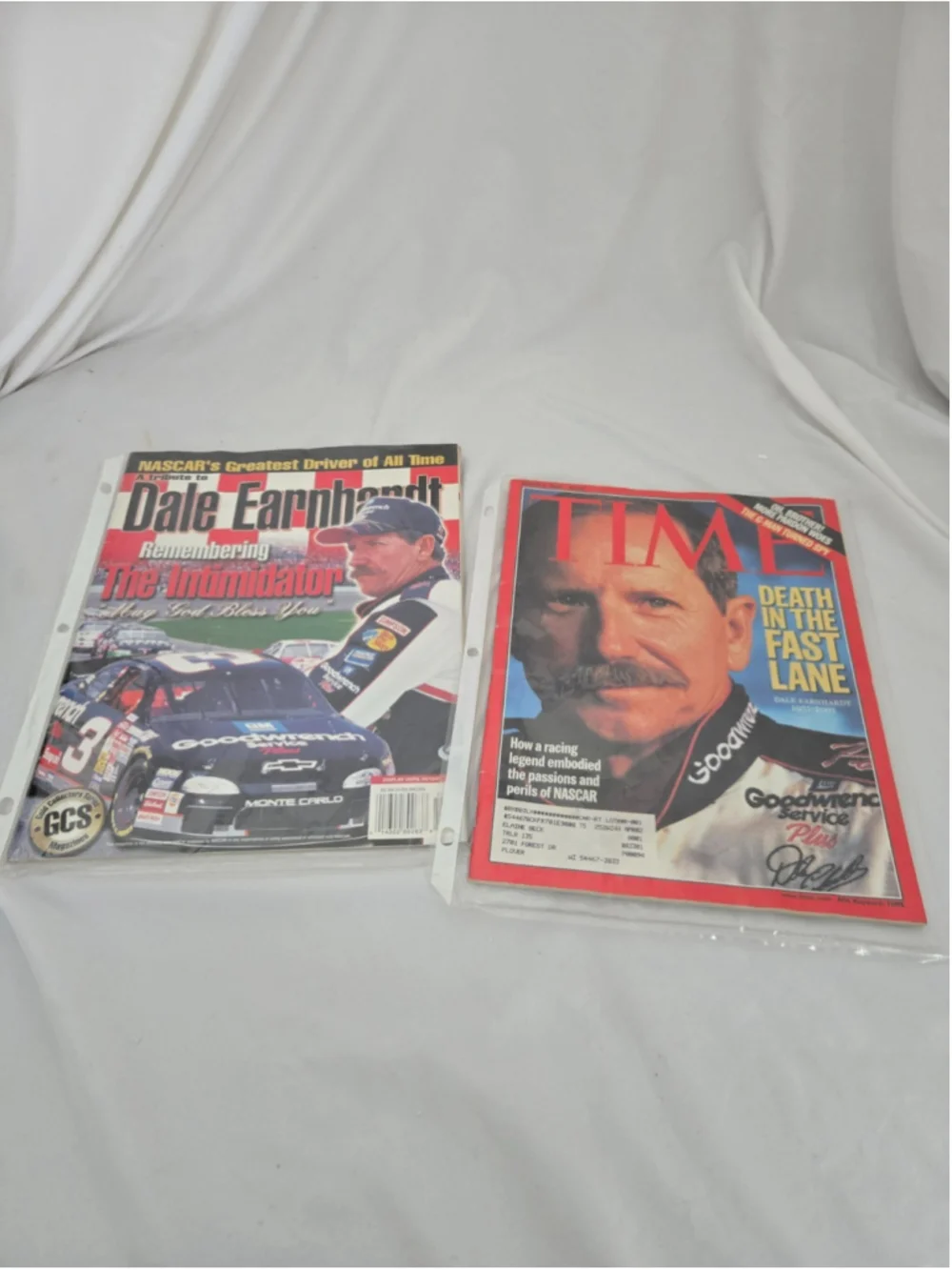 Lot of 3 Vintage Dale Earnhardt Magazines - Times & Nascars Greatest Driver